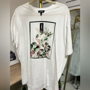 Express cotton floral top